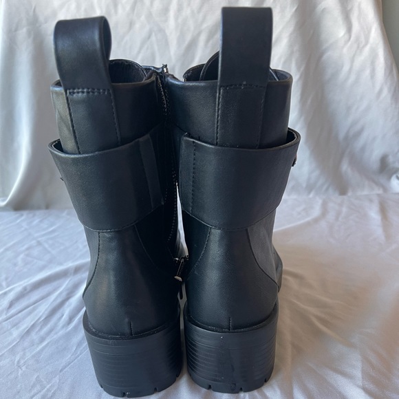 Karl Lagerfeld Paris Pipa Crystal Embellishment Platform Women’s Boot Size 7 - Picture 3 of 9